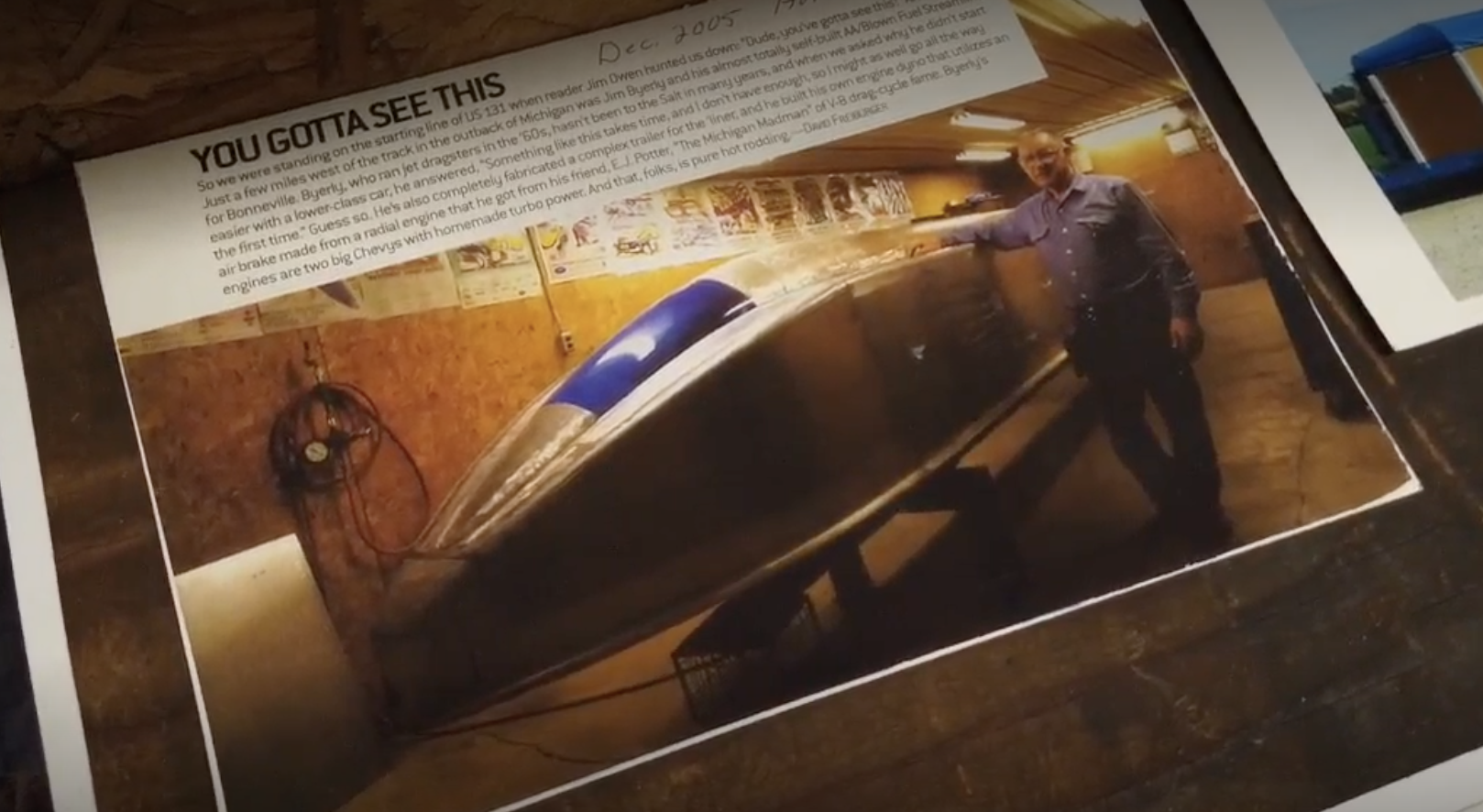 Need for Speed: 86-year-old Allegan man building 400+ mph vehicle - Vimarsana News